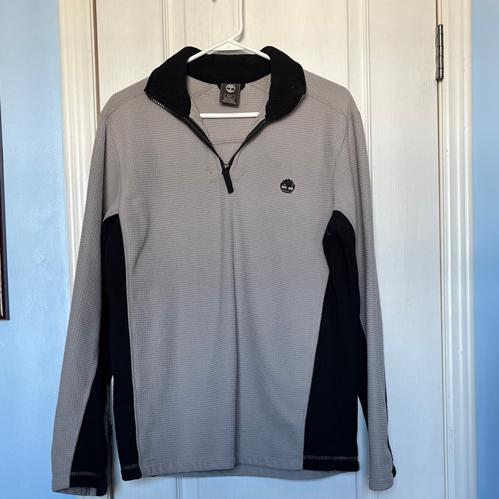 Timberland Two-Tone Quarter-Zip Pullover